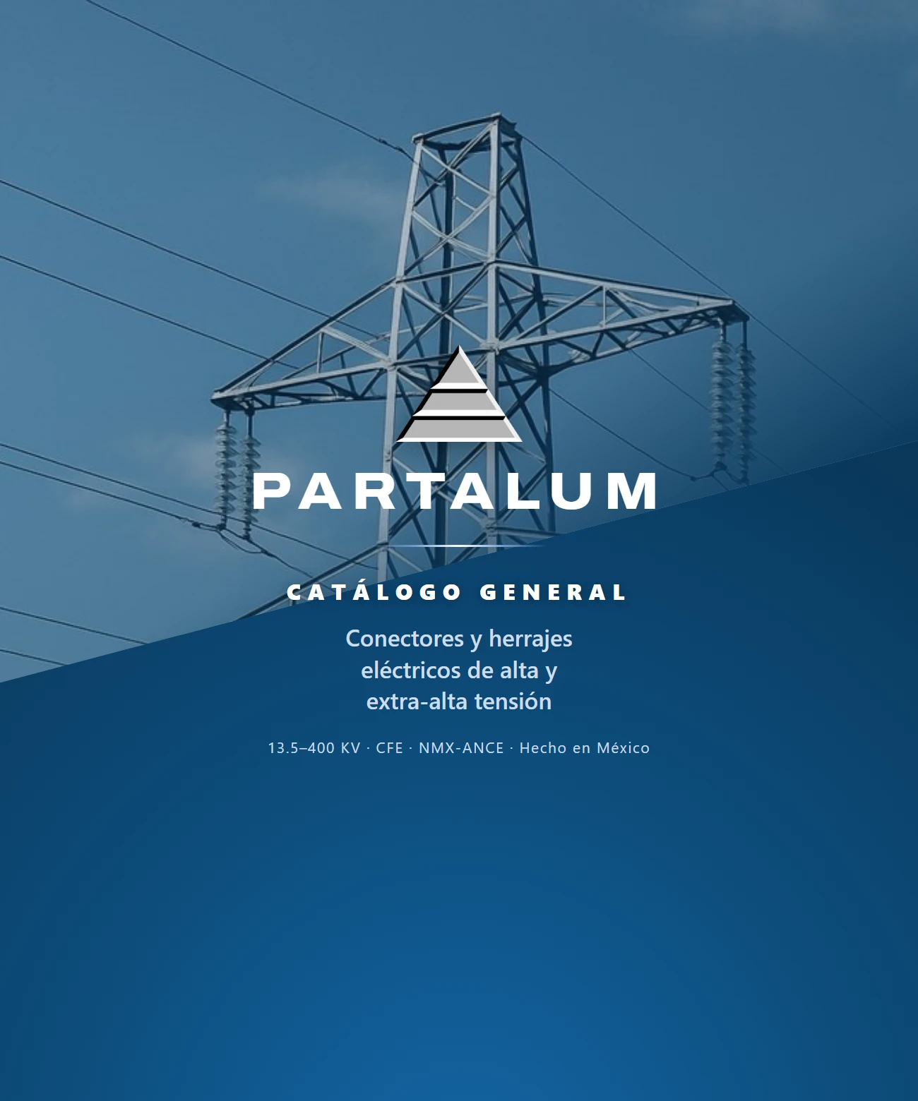Portada del catálogo completo Partalum