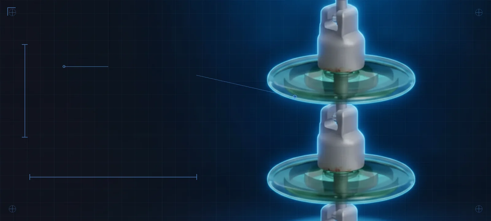 Imagen representativa — Línea de transmisión ACSR 400 KV