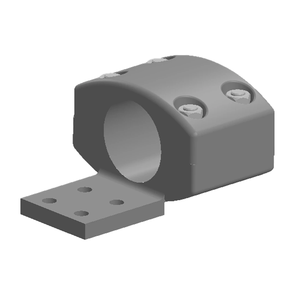 Conector zapata mecánico tubo de 2 hasta 6 IPS a placa 4N EAT