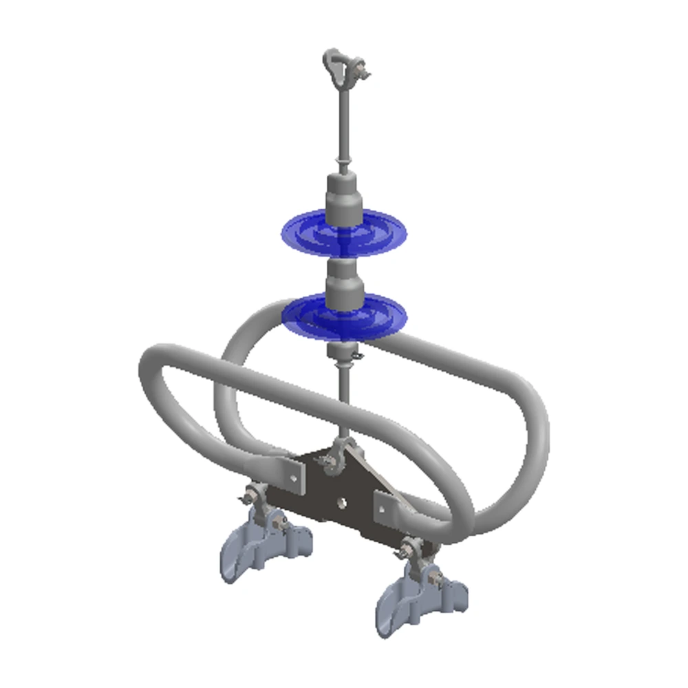 Conjunto suspensión vertical 2 C/F 1113 ACSR, 230-400 KV