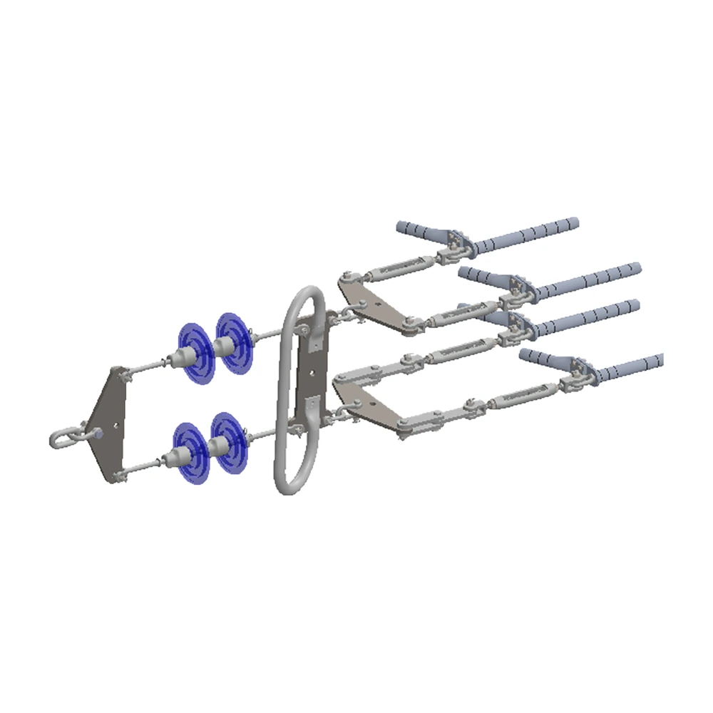 Conjunto de tensión 4 C/F 477 ACSR/AS 400 KV