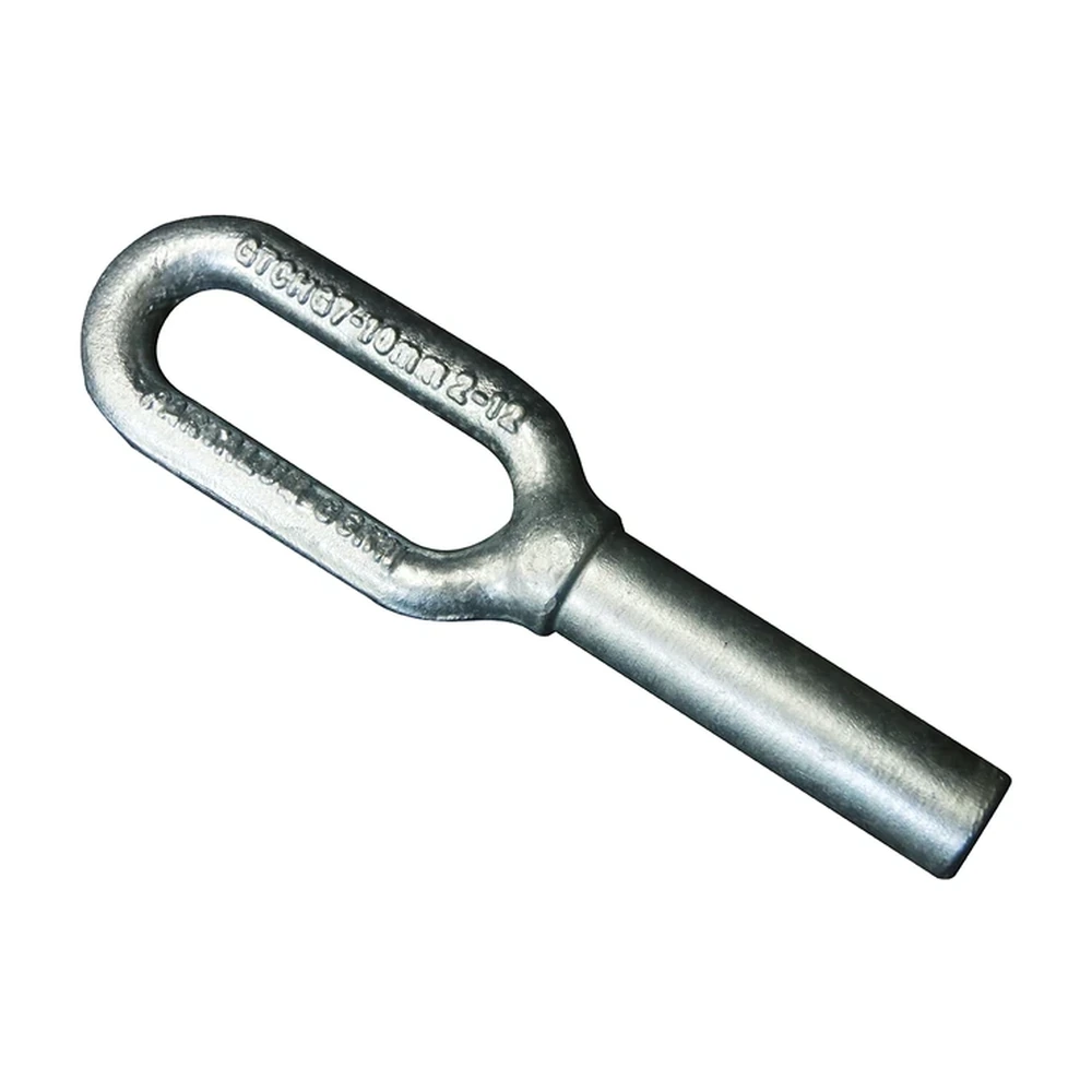 Grapa de tensión a compresión para cable de guarda