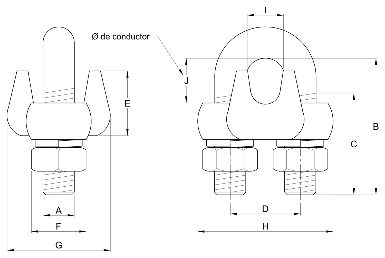 Plano 2D — Grapa Perro